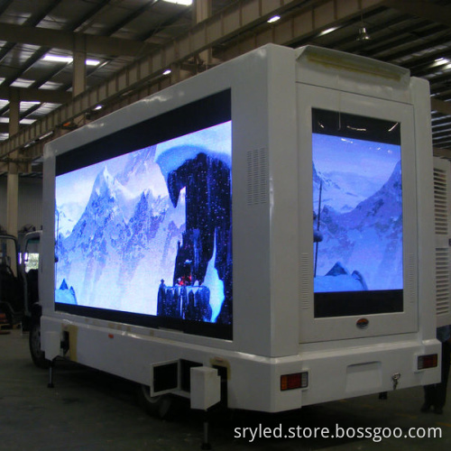 Mobile Digital Billboard Truck Advertising: P6 P8 LED Display Waterproof Outdoor Full Color Trailer Screen